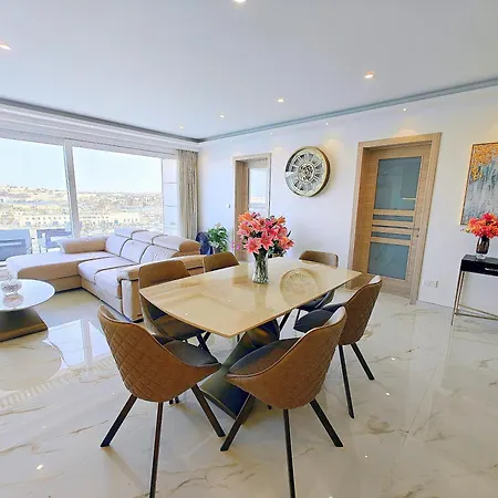 Lägenhet Luxury Living - Seafront Haven In - Malta *